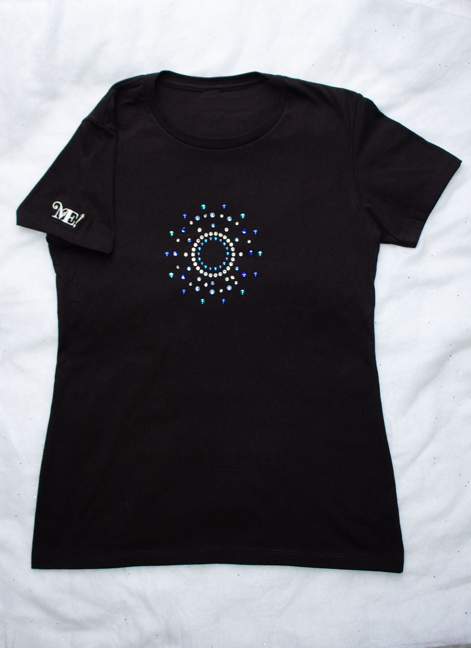 Blue small circle T-Shirt